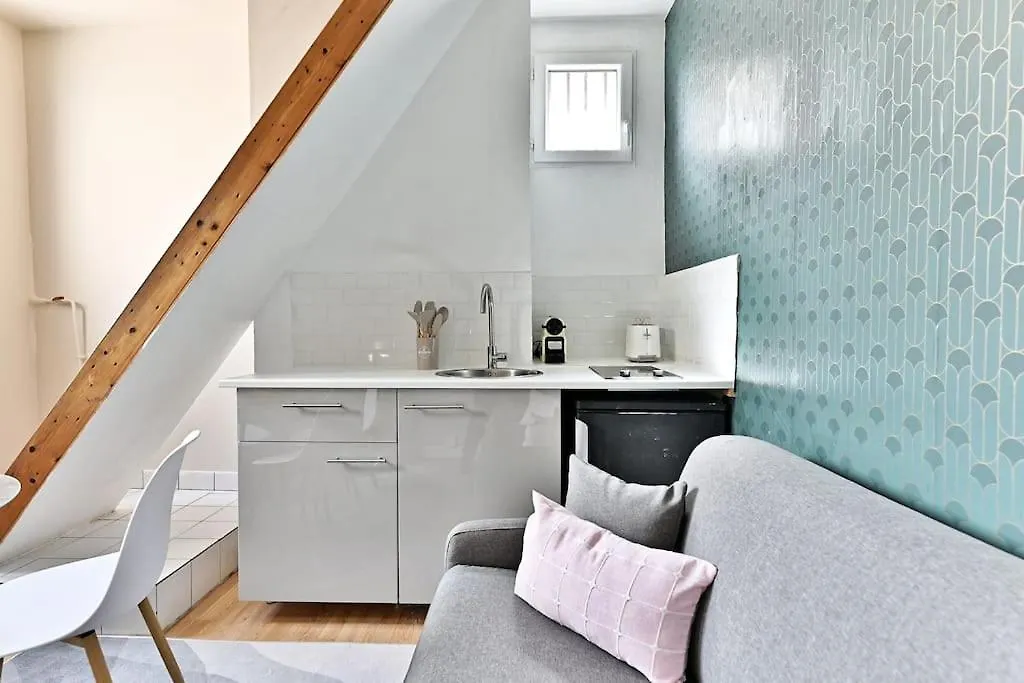 Loft Mezzanine Central A Paris 14Eme 0*,