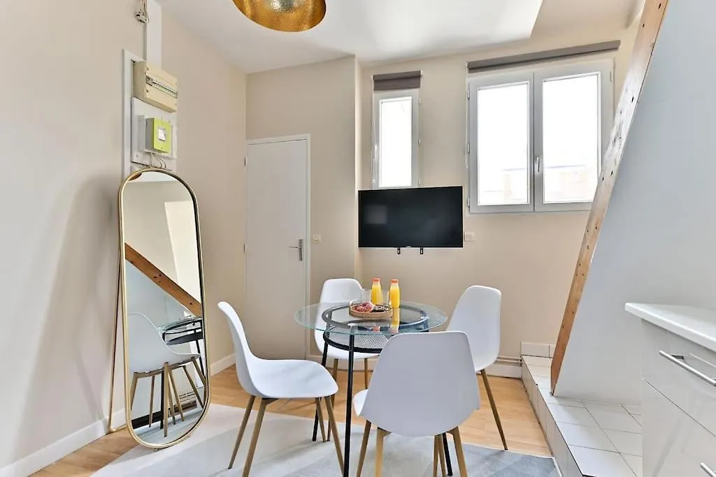 Loft Mezzanine Central A Paris 14Eme 0*,