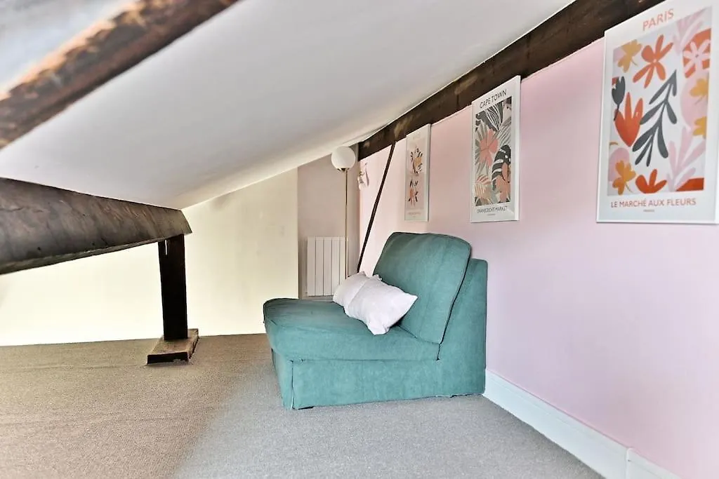Loft Mezzanine Central A Paris 14Eme France