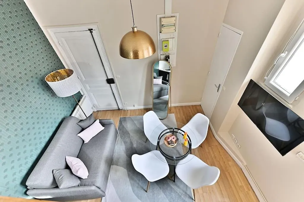 Loft Mezzanine Central A Paris 14Eme